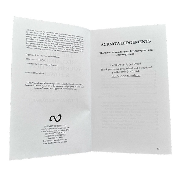 The Art Of Reclaiming Your Intention & Power According To Abram By Sue Massari - Picture 5 of 5